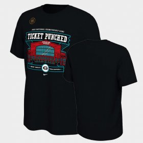 College Football Georgia 2022 National Championship Game Bound Men Black T-Shirt 185868-741