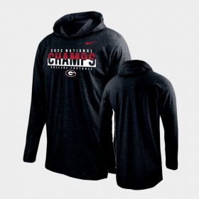 2022 National Champions UGA Long Sleeve Mens Black Hoodie 511781-932