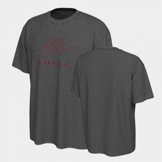 Washed Max90 University of Georgia Men\'s Charcoal T-Shirt 559794-963