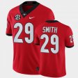 #29 Christopher Smith College Football Georgia Game Men's Red Jersey 741165-727