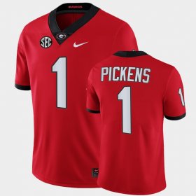 #1 George Pickens College Football Georgia Bulldogs Men Red Jersey 415575-855