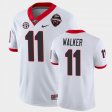 #11 Jalon Walker 2022 National Champions UGA Mens White Jersey 244968-299