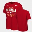 College Football UGA 2021 CFP National Champions Celebration Mens Red T-Shirt 932737-504