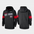 Performance University of Georgia Pullover Mens Black Hoodie 670586-603
