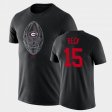 #15 Carson Beck Football Icon Georgia Bulldogs Legend Men's Black T-Shirt 571683-906