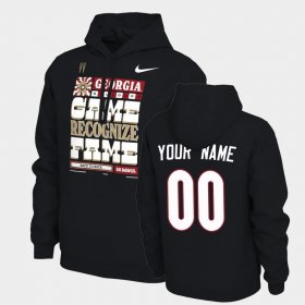 #00 Custom 2022 National Champions UGA Mens Black Hoodie 334755-517