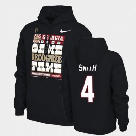 #4 Nolan Smith 2022 National Champions UGA Men's Black Hoodie 492529-939