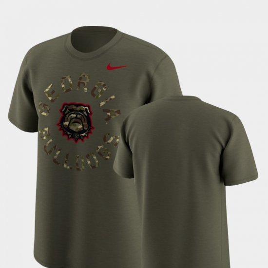 Legend Camo UGA Mens Olive T-Shirt 360422-338