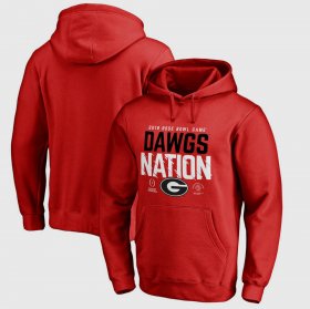 Bowl Game UGA College Football Playoff 2018 Rose Bowl Bound Delay Men Red Hoodie 191598-972