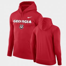 Facility Performance Georgia Pullover Mens Red Hoodie 901354-168