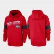 Performance UGA Bulldogs Pullover Men's Red Hoodie 487325-414