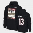 #13 Stetson Bennett 2022 National Champions University of Georgia Men's Black Hoodie 159716-358