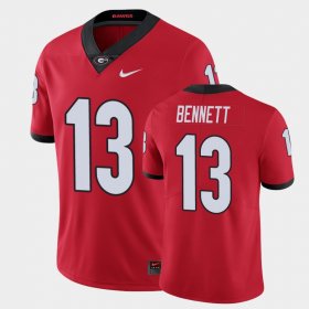 #13 Stetson Bennett Limited Georgia Mens Red Jersey 883233-587