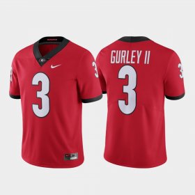#3 Todd Gurley II Limited UGA Alumni Men's Red Jersey 859242-202