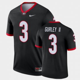 #3 Todd Gurley II Legend Georgia Bulldogs Alternate Men's Black Jersey 744635-463