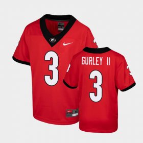 #3 Todd Gurley II Game Georgia Bulldogs Youth Red Jersey 573127-860